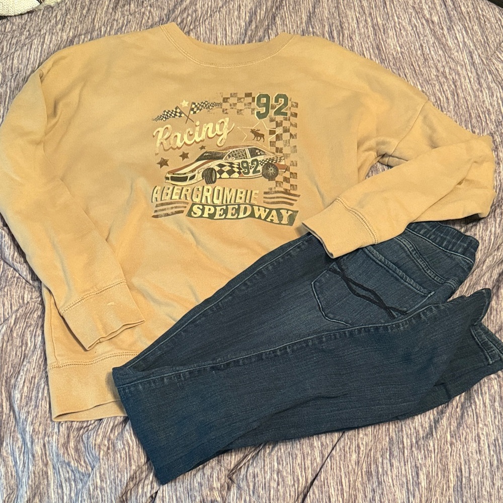 Girls Abercrombie and Fitch outfit